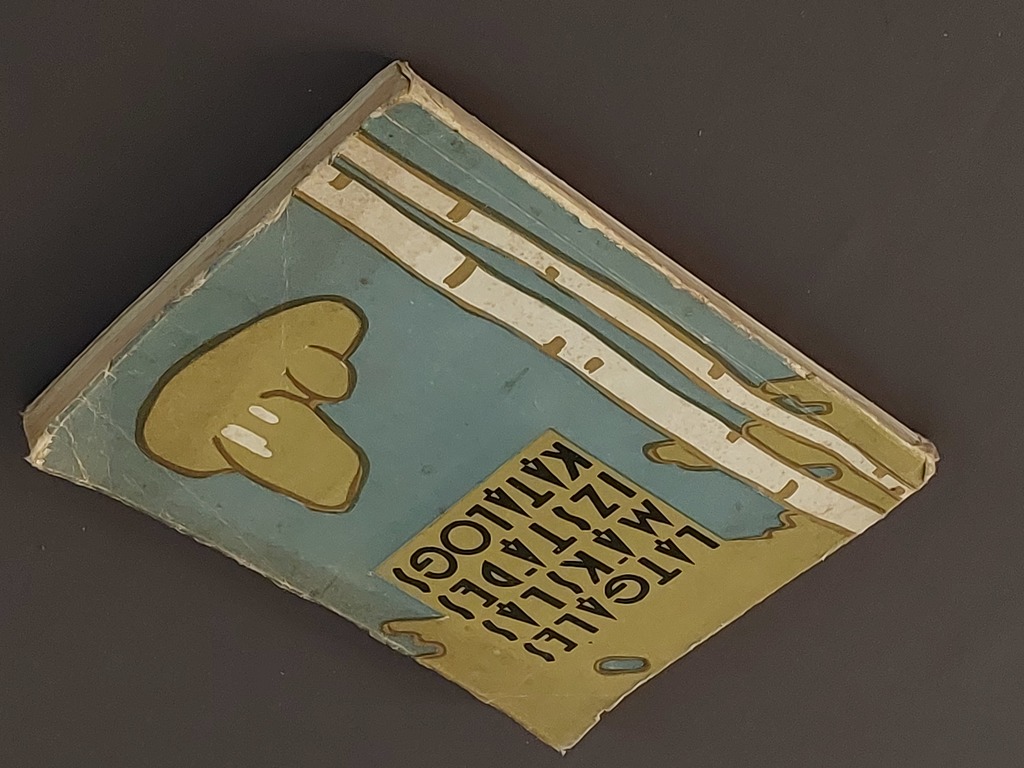 Latgales  mākslas  izstādes  katalogs 1958 g. Metiens 3500
