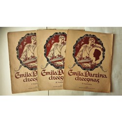 Songs by Emils Darzins, Riga, Walter and Rapa Akc. sab. edition, 57 x 34 cma - 15 pages. 