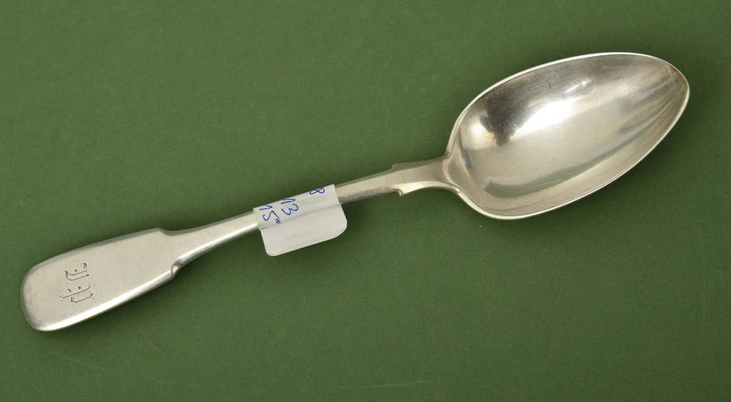 Silver tablespoon