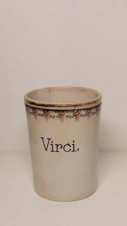 Villeroy & Boch Der Ges Gesch Reg Vācu 19.gadsimta keramikas trauciņš. Garšvielu vai beramo produktu? 