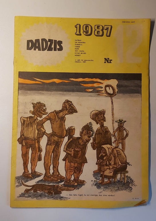 Issues 12 and 18 of Dadzis 1987.