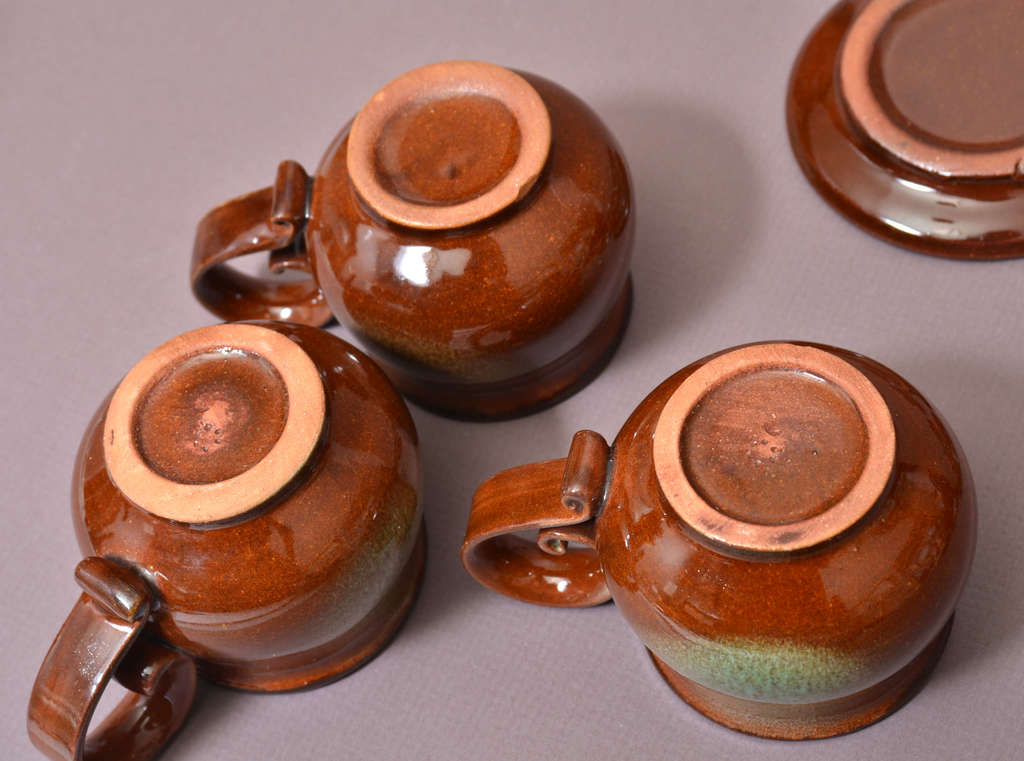 Keramikas kafijas servīze 3 personām 