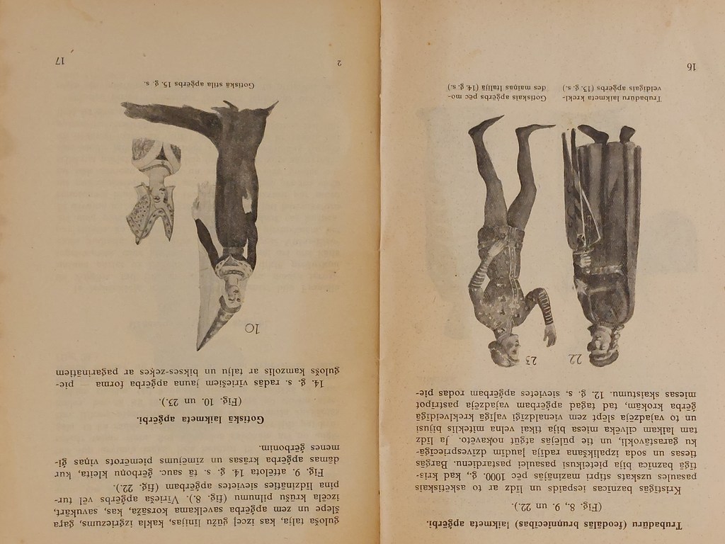 Ed.Paegle LATVJU RAKSTU ABECITE 1942; Al and A. Dzērvīši HANDMADE METHODOLOGY 1937, J.Meijbergs OUR CLOTHES 1938