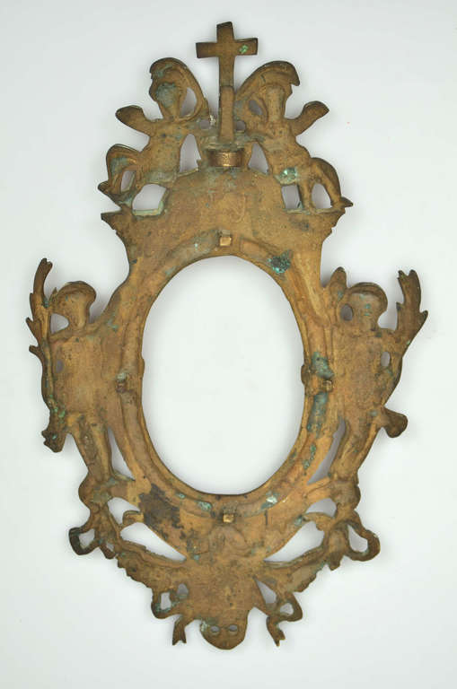 Bronze icon frame