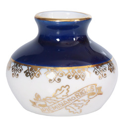 Porcelain vase ''In memory of Riga''