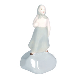 Porcelain figure ''The girl with the scarf''