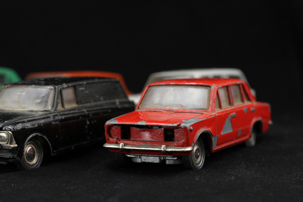 8 металлических советских моделей автомобилей