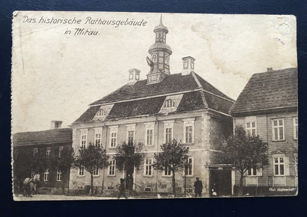 The old Jelgava Town Hall.