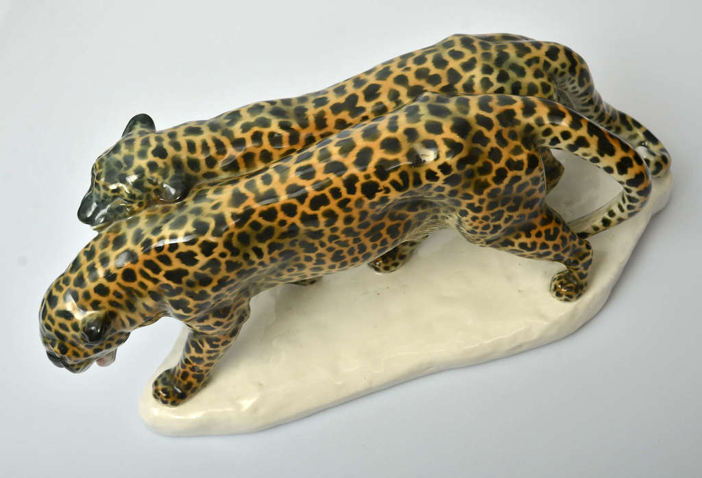 Porcelāna figūra ''Leopardi''