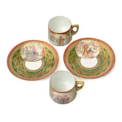 Gardner porcelain cups (2 pcs)