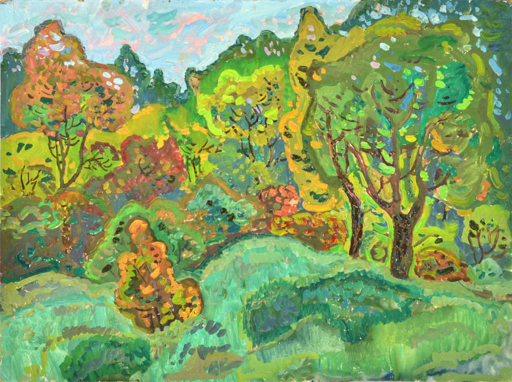 Oil painting Landscape by Zinaida Gayduk