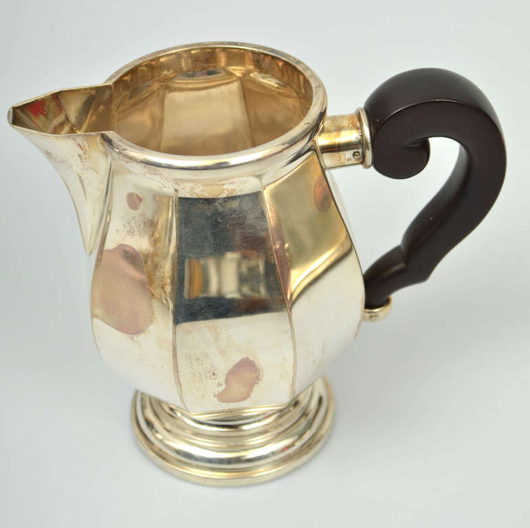 Sudraba kafijas un tējas servīze Art deco stilā  