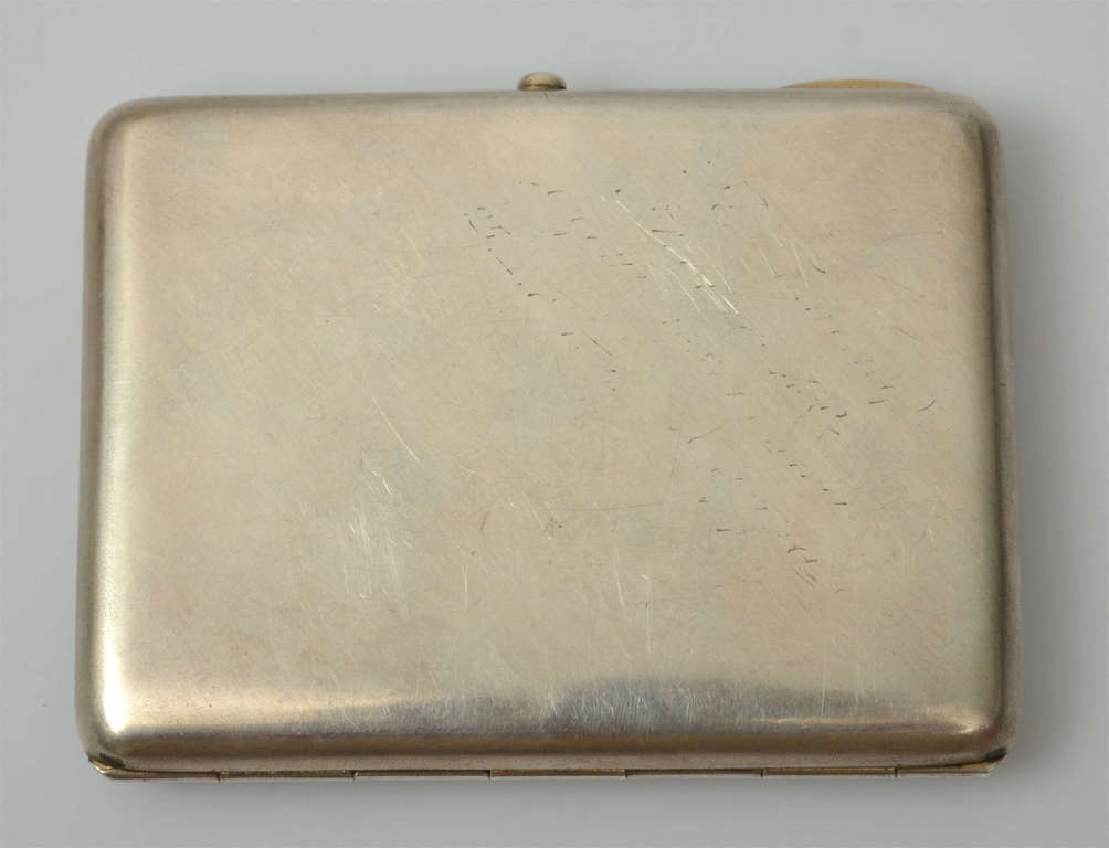 Серебряное портсигар 