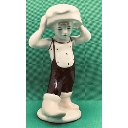 Figurine YOUNG MINER - I WILL BE LIKE A DAD. Konstantinovka .USSR