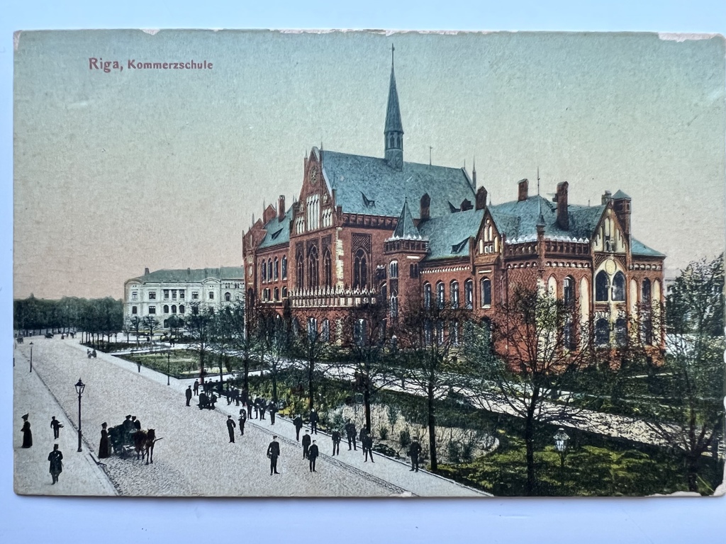 Riga. commercial school