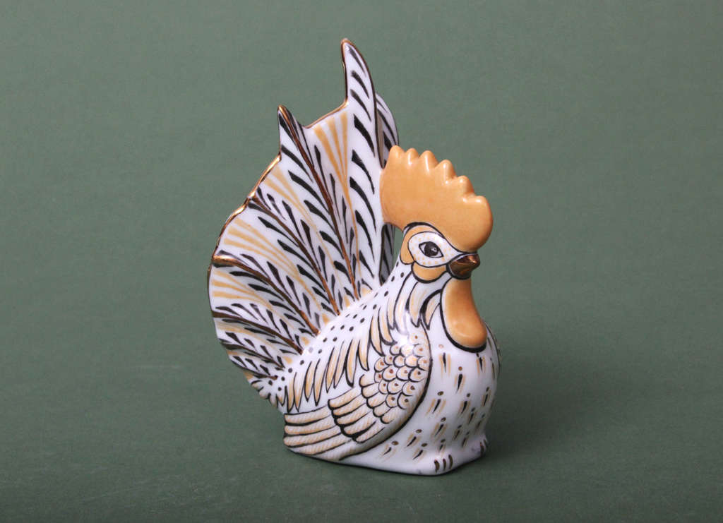 Porcelain figure ''Rooster''