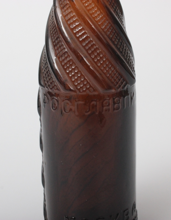 Glass beer bottle 