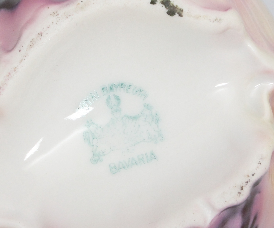 Porcelain set - jug, sugar bowl and cream bowl 