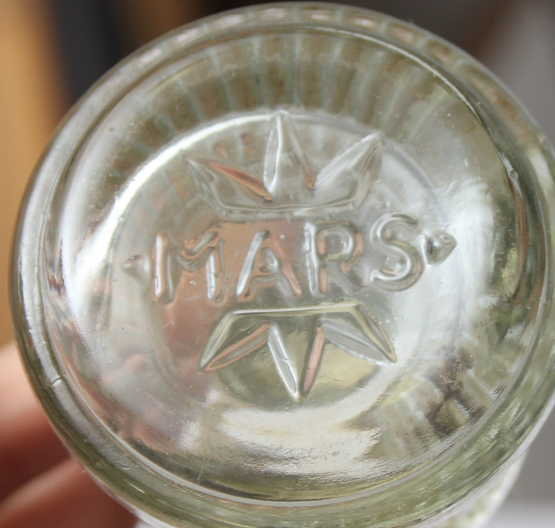 Stikla petrolejas lampa ''Mars''