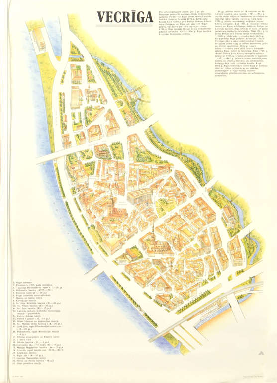 Poster, map 