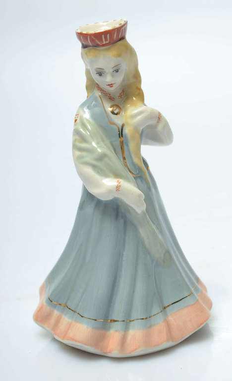Porcelāna figuriņa ''Tautumeita''