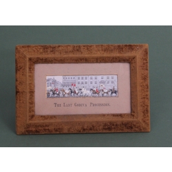 Embroidery in the photo frame 
