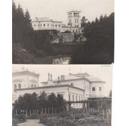 2 postcards - Vecgulbene manor