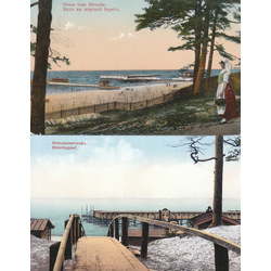 2 postcards