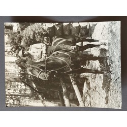 Soldier. Large format photo 22.2 cm, 16 cm.
