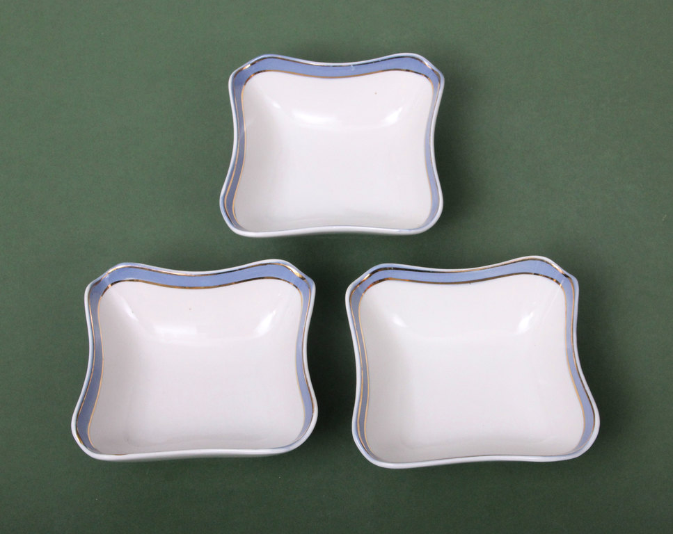 Three serving dishes