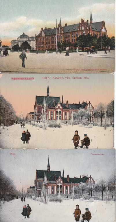 3 postcards - 