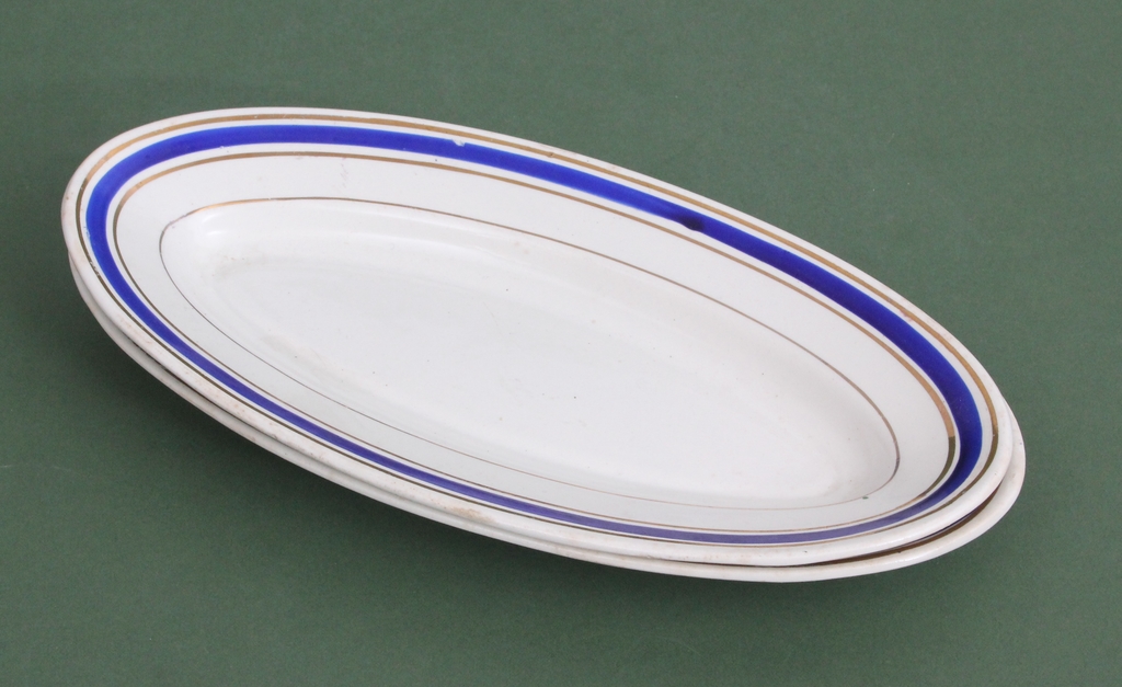 Two serving plates