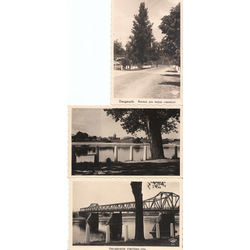 3 postcards - Daugavpils