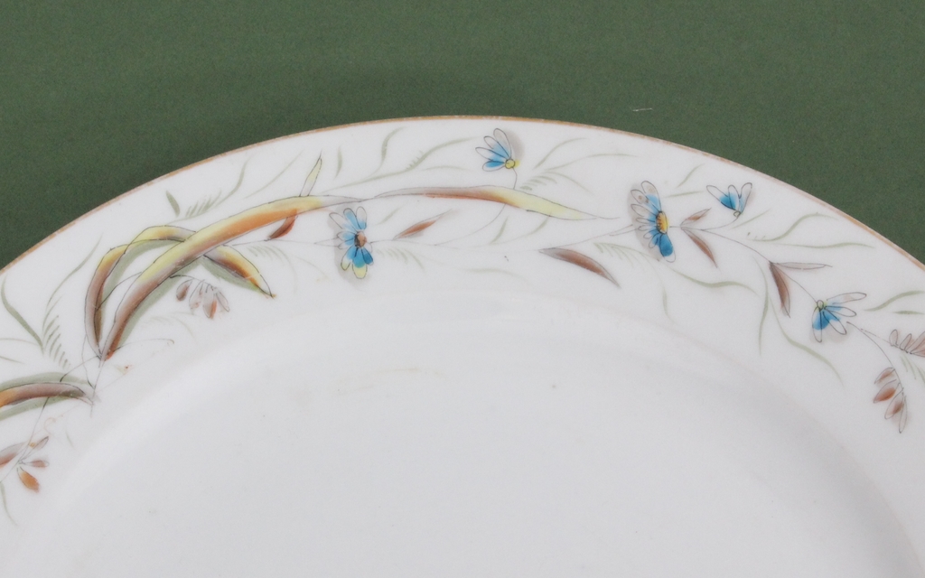 Porcelain plates (2 agb)