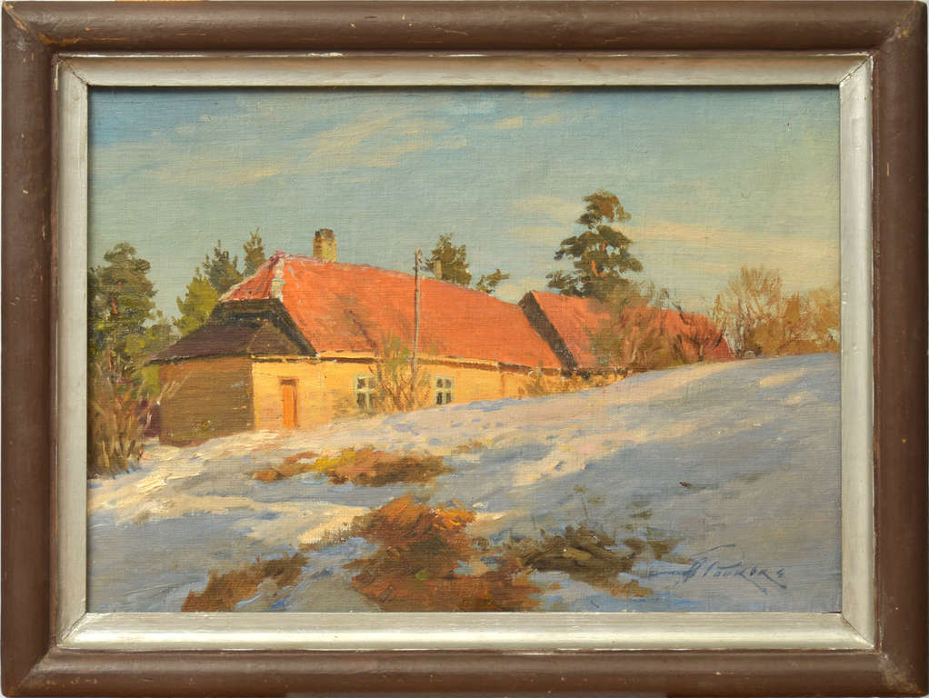 Landscape with a home