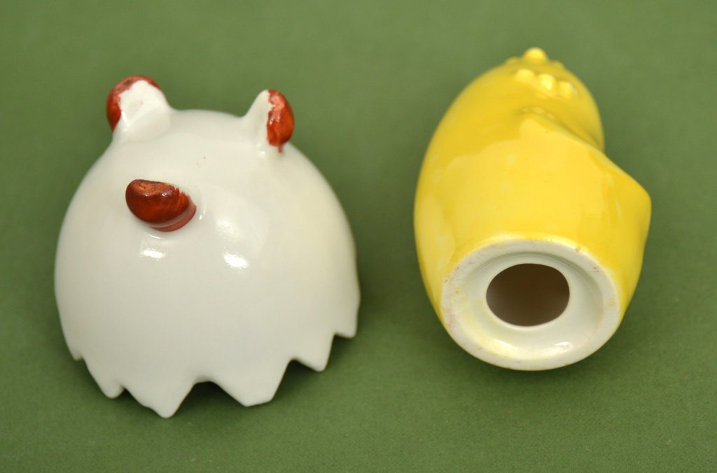 Porcelain spice cellar/ egg holder