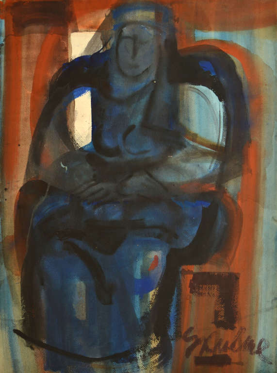 Figural composition - the image of a woman