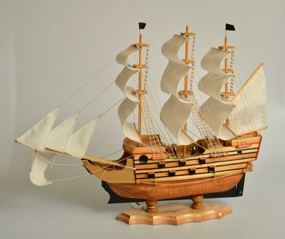 Model of a sailing ship