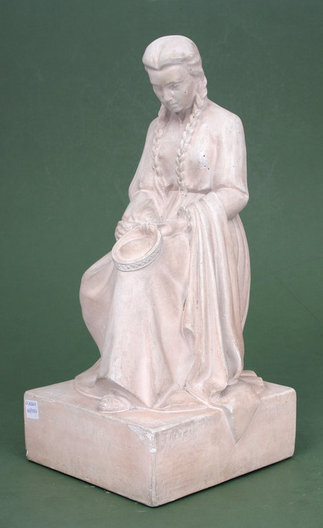 Plaster figure 