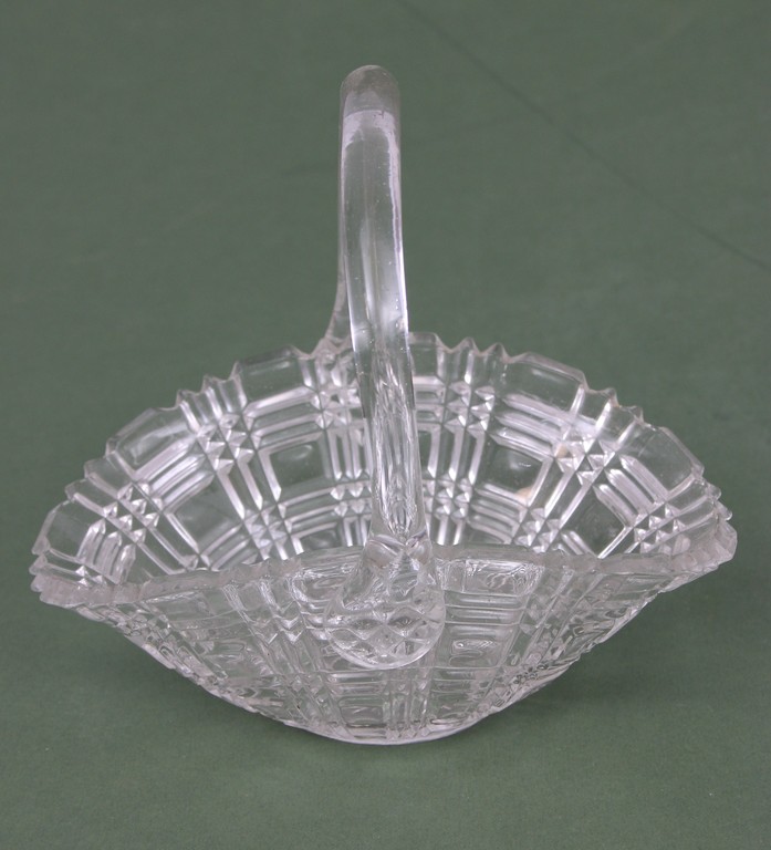 Glass candy bowl