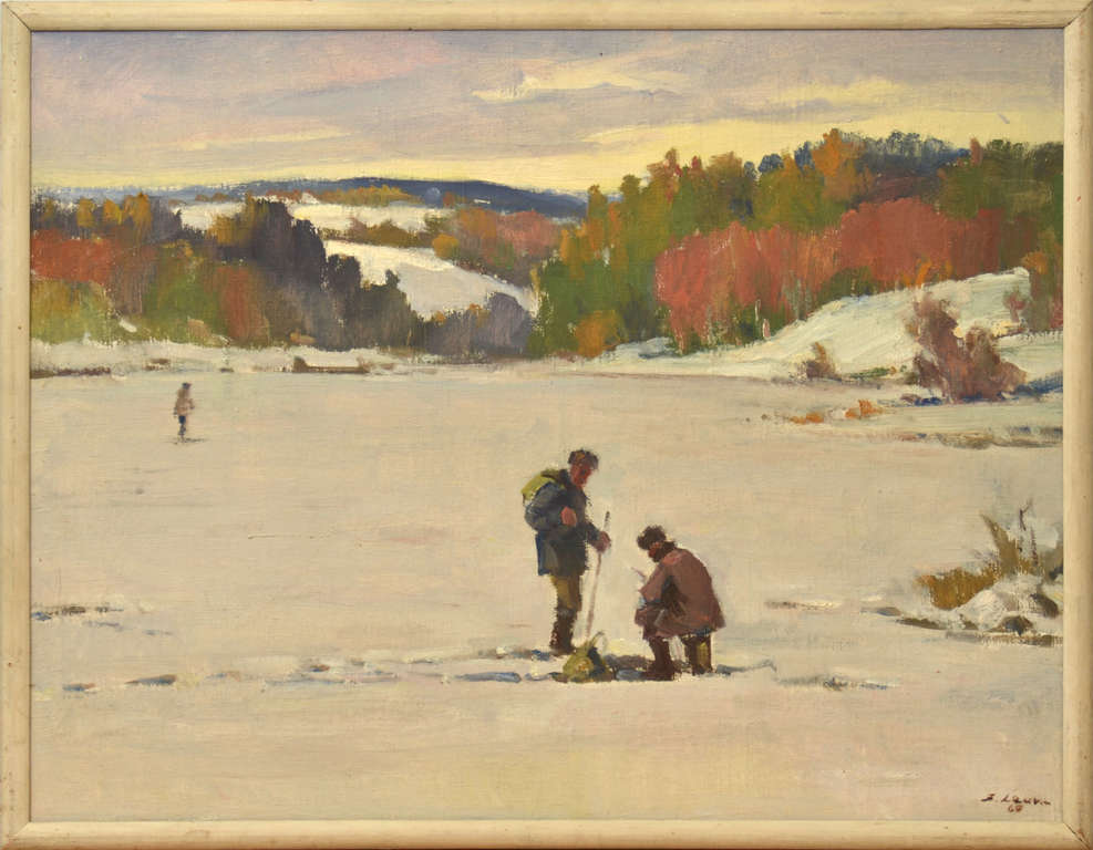 Ice fishermen
