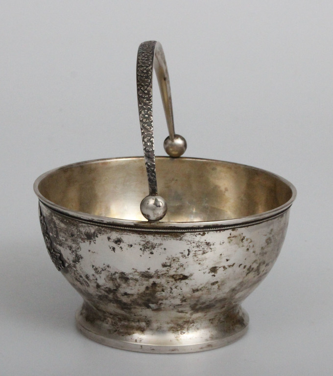 Серебрянная миска для сладостей