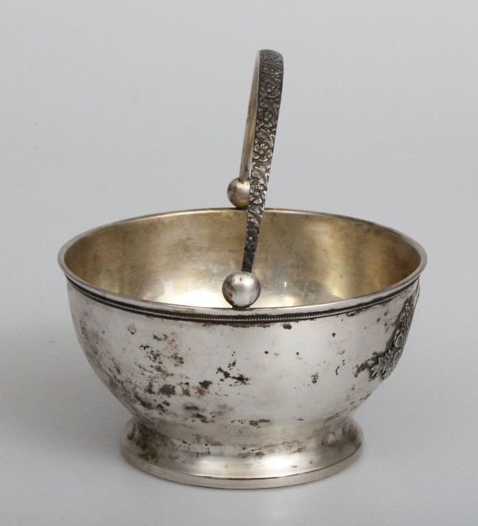 Серебрянная миска для сладостей