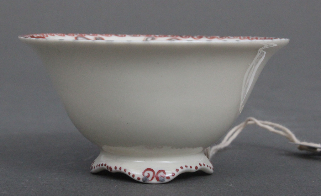 Porcelain coffee cup with painting