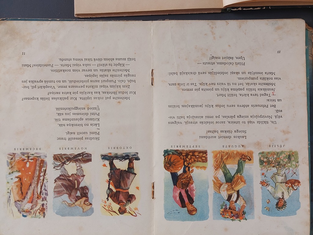 4 books for children TWELVE MONTHS 1951, FOX, WOLF and BEAR 1953, FORESTS AWAKEN 1957