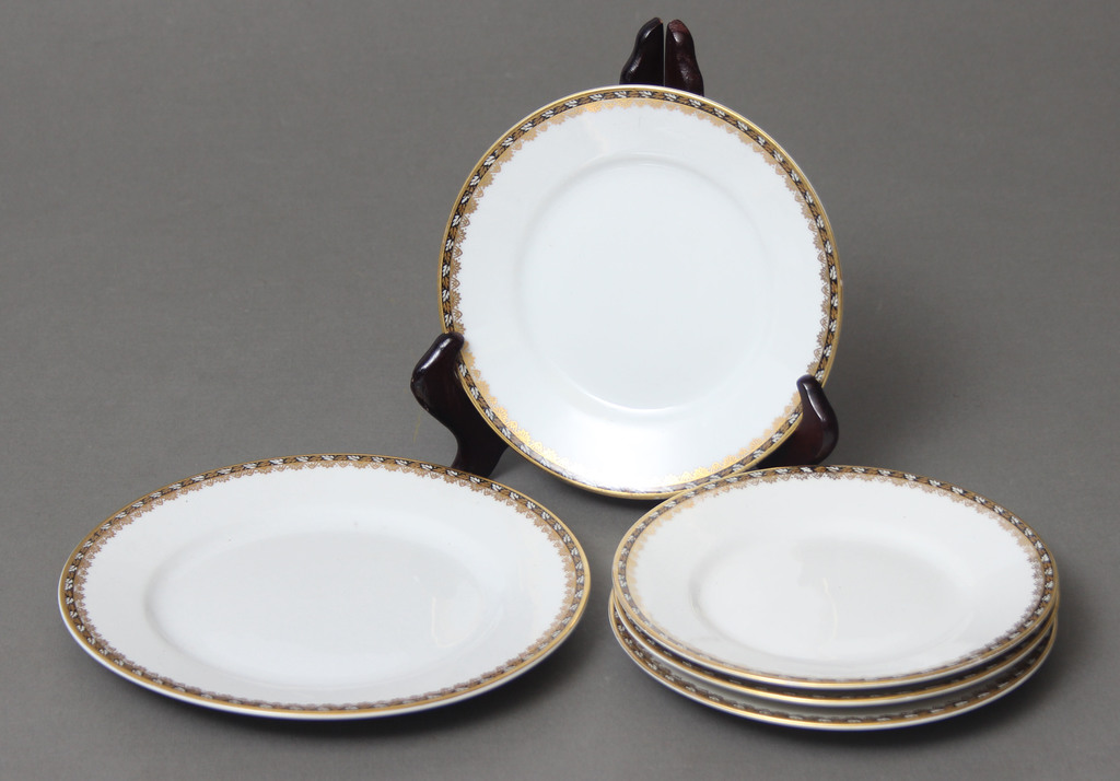 Kuznetsov porcelain plates 5 pcs.