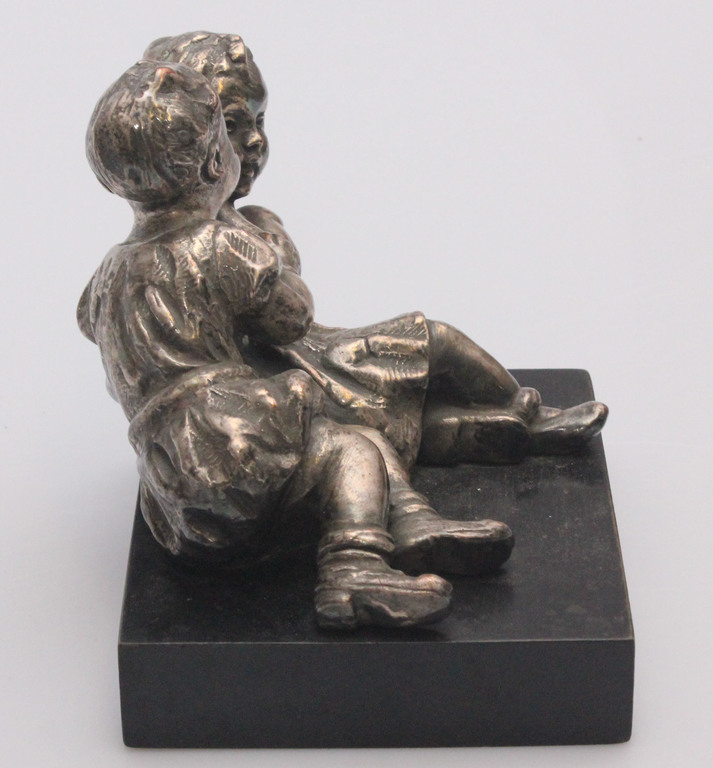 Silver-plated figure 