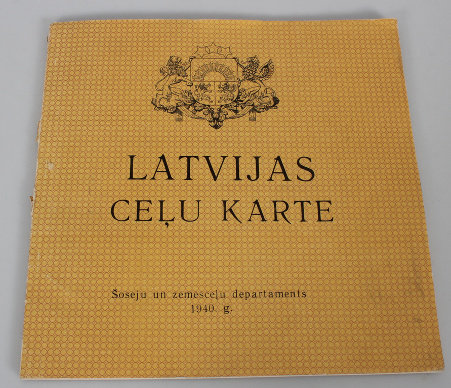 ''Latvijas ceļu karte'' + 2 kartes