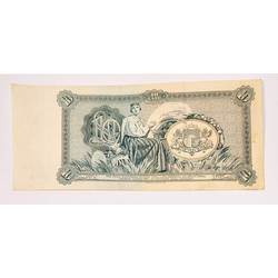 10 latu banknote 1834. gads