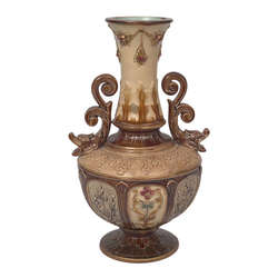 German vase from majolica